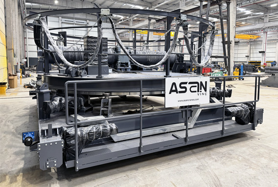 Rotary Trolley Crane